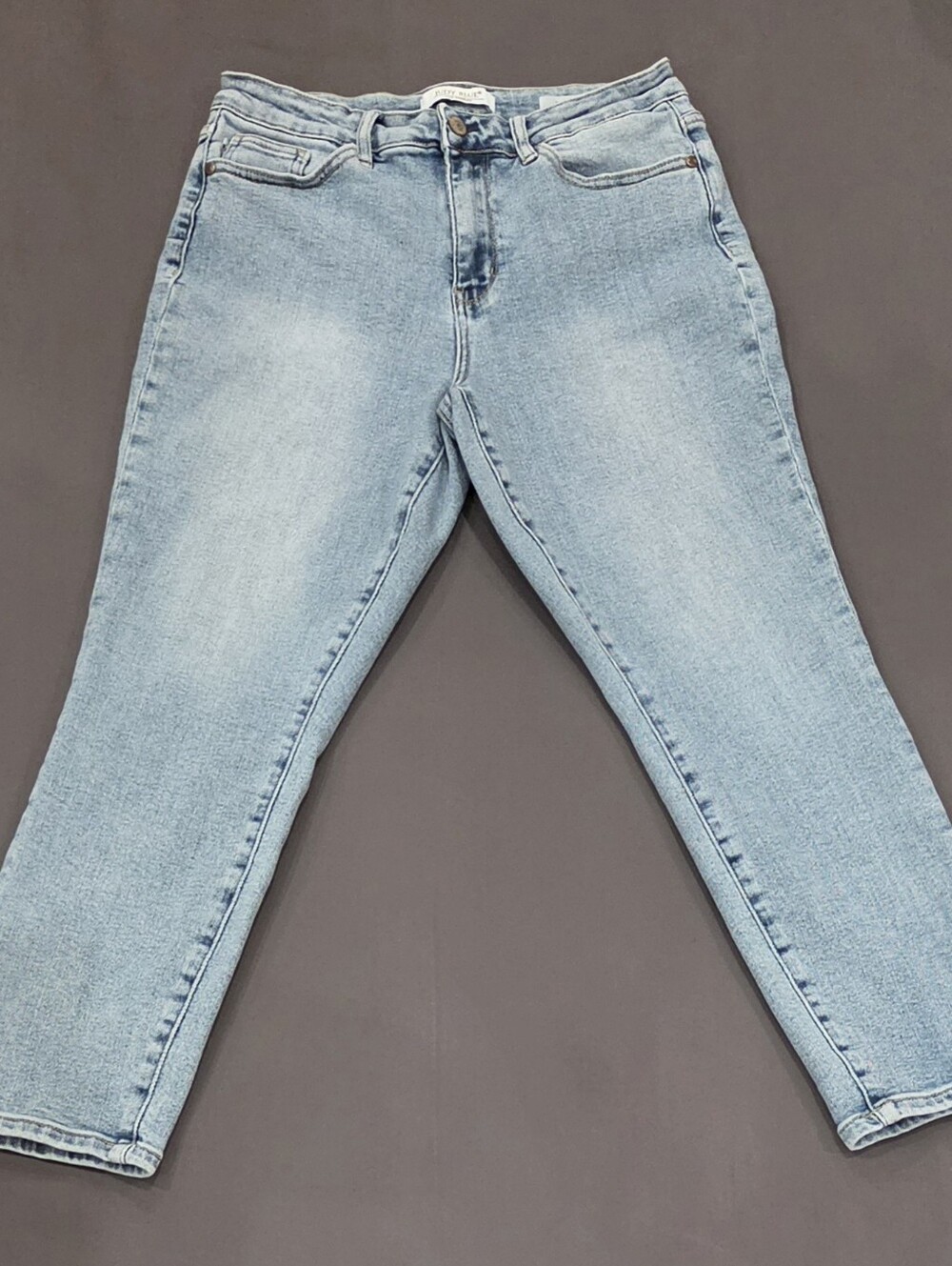 Judy Blue Slim Fit Jeans Light Wash Stretch Denim Women's Size 30